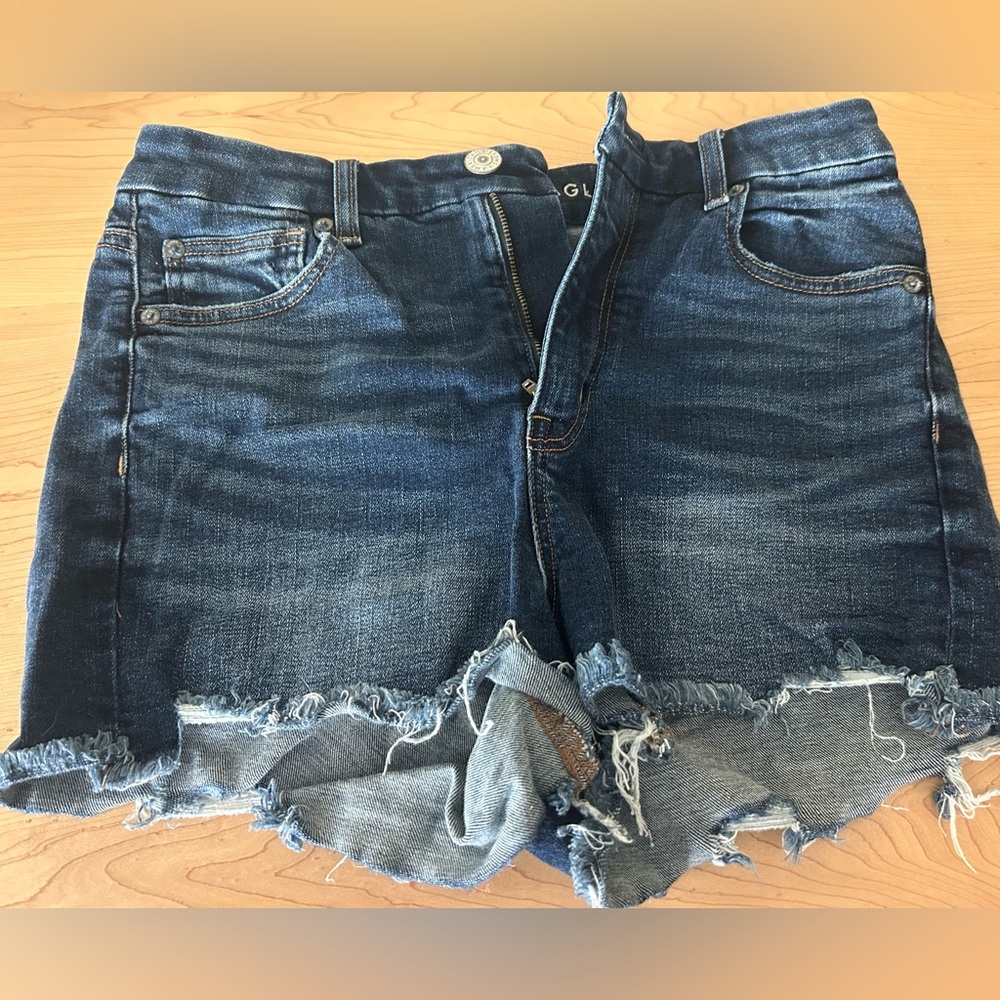 American Eagle Dark Blue Jean Shorts
